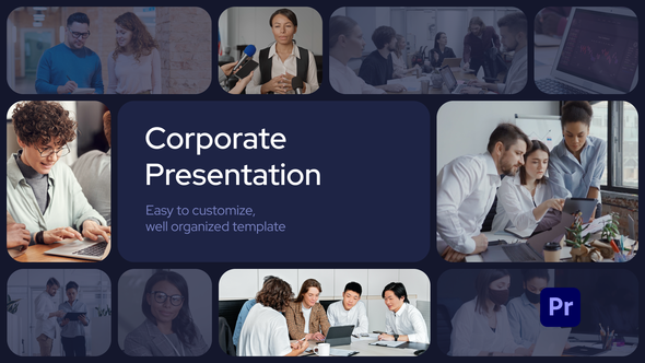 Grid Corporate Presentation for Premiere Pro