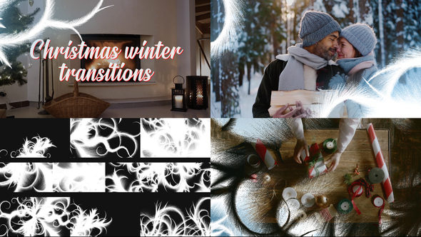 Christmas Winter Transitions for After Effects