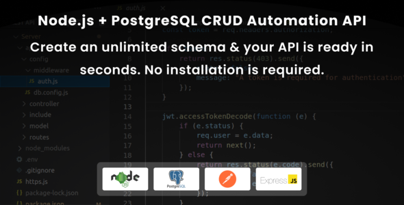 Node.js + PostgreSQL CRUD Automation API