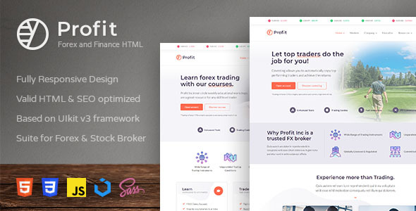 Nice Profit - Forex and Finance HTML Template
