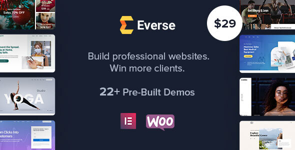 Everse | Multi-purpose Elementor WordPress Theme