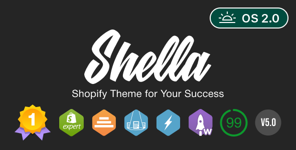 Shella - Multipurpose Shopify Theme. Fast, Clean, and Flexible.