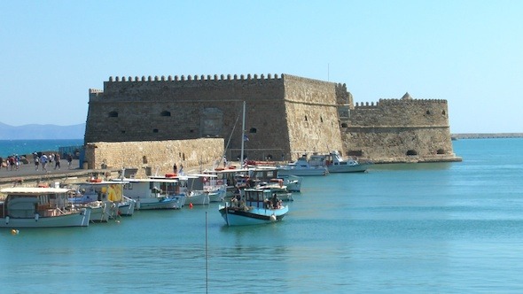 Sea Port Near Medieval Castle, Heraklion, Crete 2