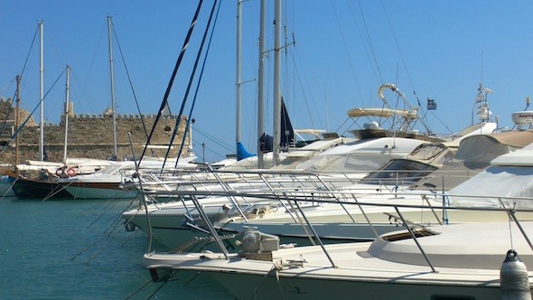 Yacht Marina Boats, Heraklion, Crete