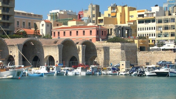 Sea Port, Heraklion, Crete 