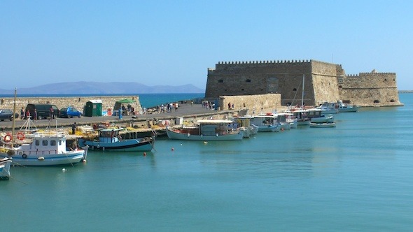 Sea Port Medieval Castle, Heraklion, Crete 2