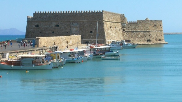 Sea Port Medieval Castle, Heraklion, Crete 3