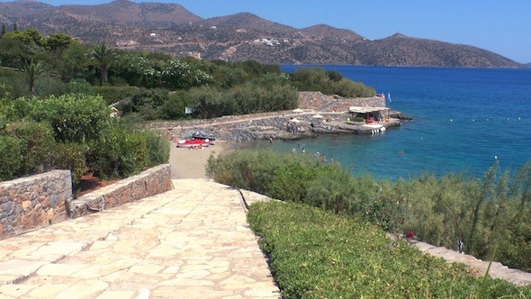 Terraced Beach and Mediterranean Sea, Crete