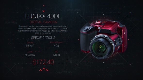 Cyber Tech Deals Product Promo template preview