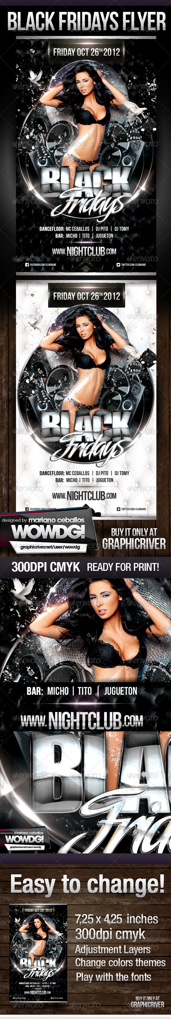 Black Fridays - Clubs & Parties Events