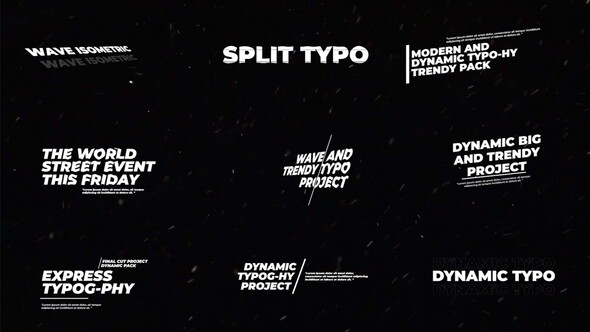 Dynamic Kinetic Typography FCPX