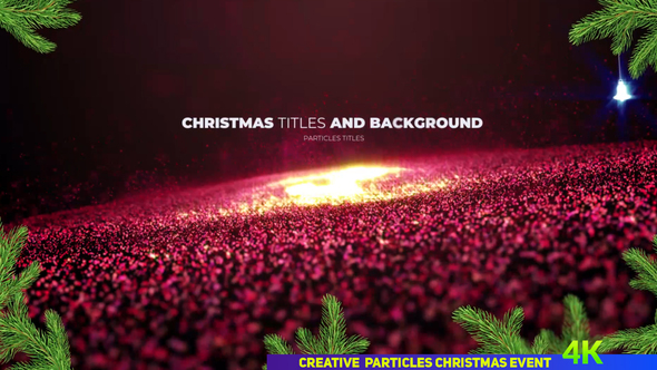 Particles Christmas Opener
