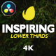 Inspiring Lower Thirds for DaVinci Resolve - VideoHive Item for Sale