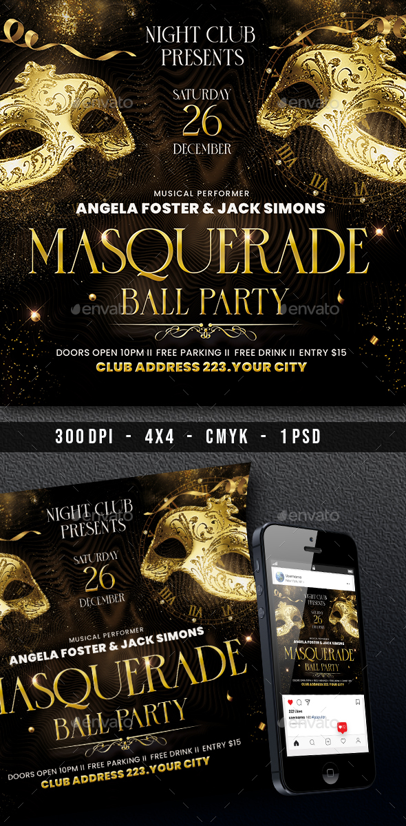 Vampires Masquerade Ball 09 Flyer, VMB '09 Flyer front Mode…