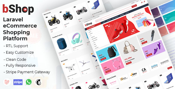 bShop – Laravel eCommerce Shopping Platform
