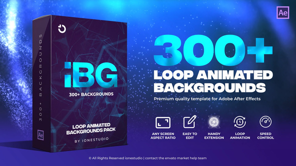 iBG | 300+ Loop Backgrounds