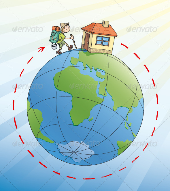 Around the World - People Characters