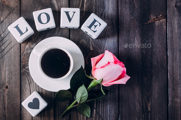 Coffee & Rose Valentine