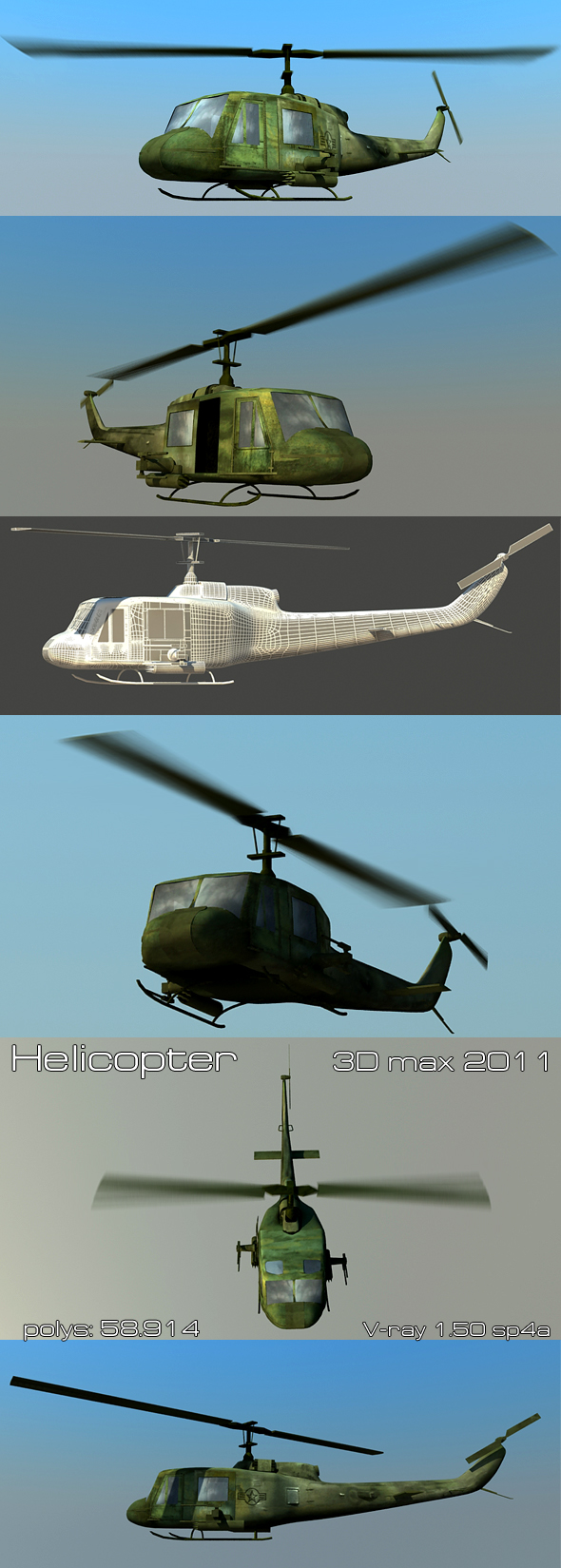 helicopter - 3Docean 112590