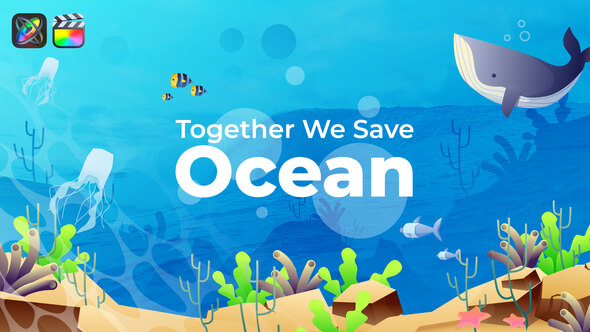 Save The Ocean Slideshow | Apple Motion & FCPX