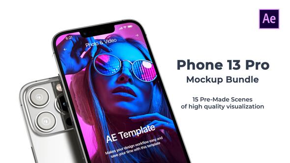 Phone 13 Pro Mockup | App Promo