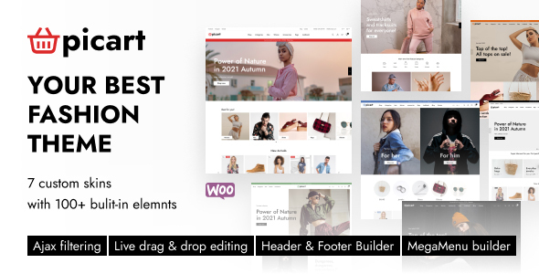 Picart - Fashion WooCommerce WordPress Theme