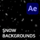 Snow Backgrounds Pack - VideoHive Item for Sale