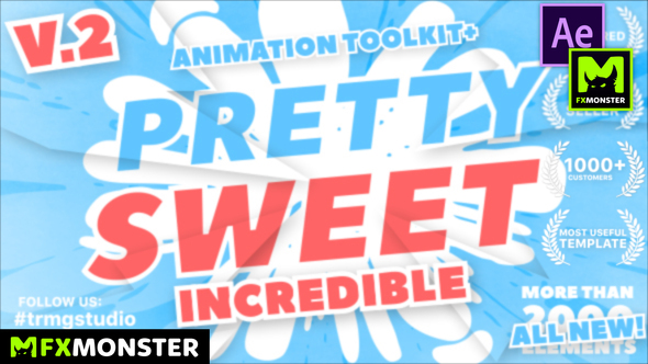 Pretty Sweet - 2D Animation Toolkit by FX_Monster | VideoHive