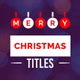 Christmas &amp; New Year Titles - VideoHive Item for Sale
