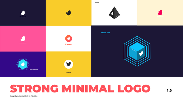 Strong Minimal Logo | Premiere Pro