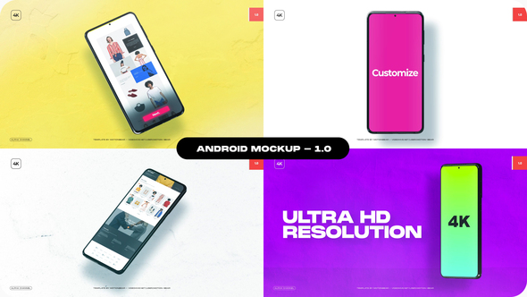 Android Mockup - Package 01
