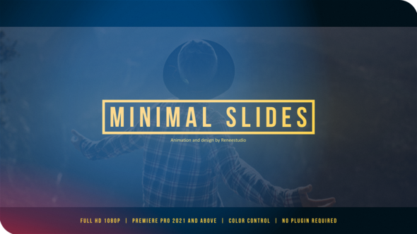 Minimal Slides For Premiere Pro