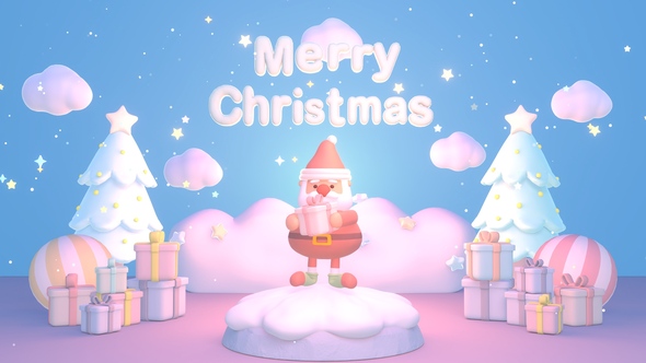 Santa Claus And Gifts alt