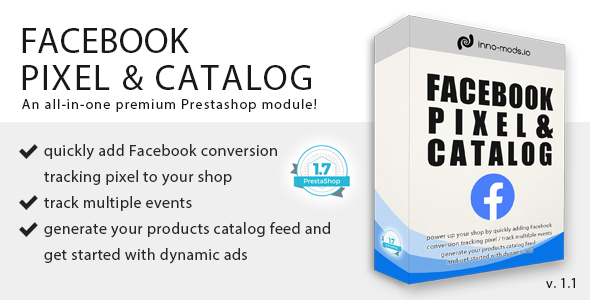 Facebook Pixel & Catalog for Prestashop