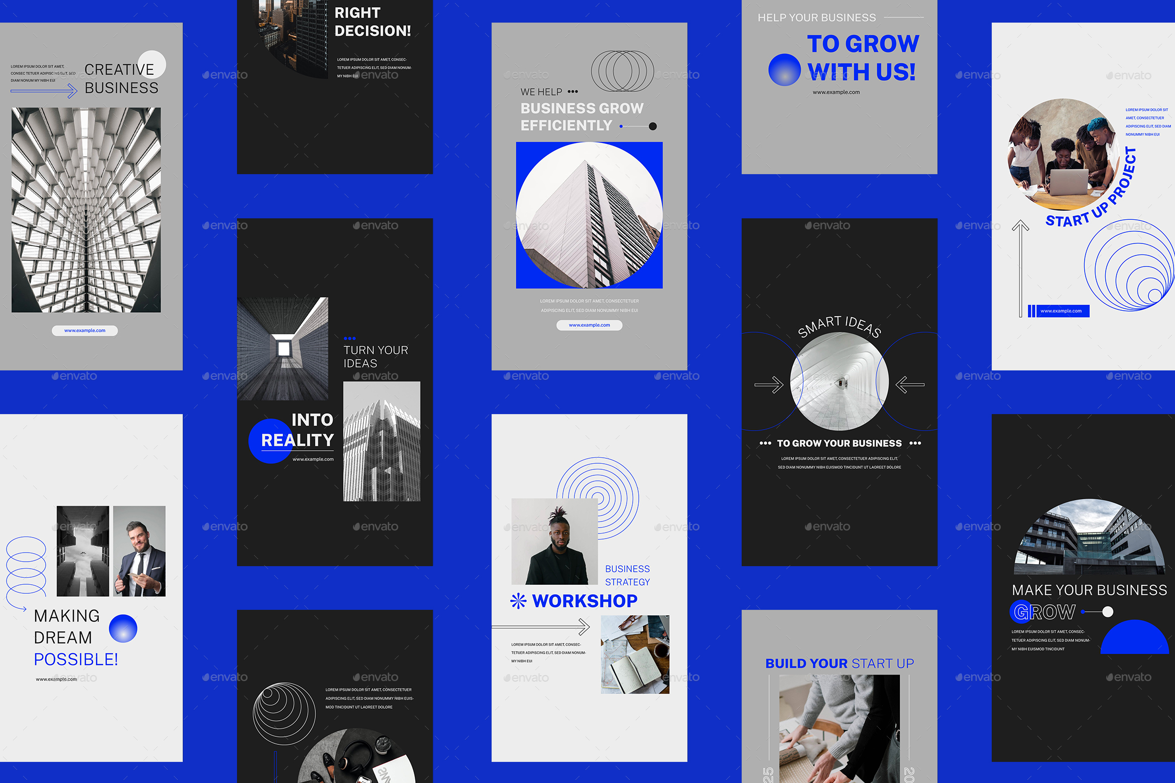 Business Start Up Instagram Post & Story by pubric | GraphicRiver