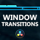 Window Transitions for DaVinci Resolve - VideoHive Item for Sale