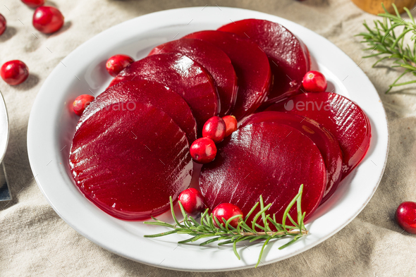 Healthy Red Holiday Canned Cranberry Sauce