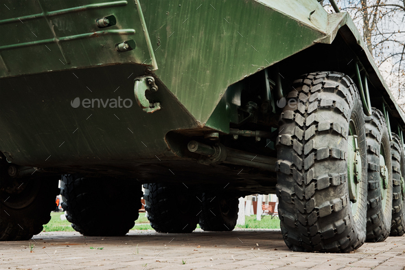 Armored car detail - Stock Photo - Images