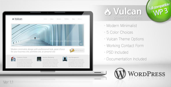 Vulcan WordPress Theme