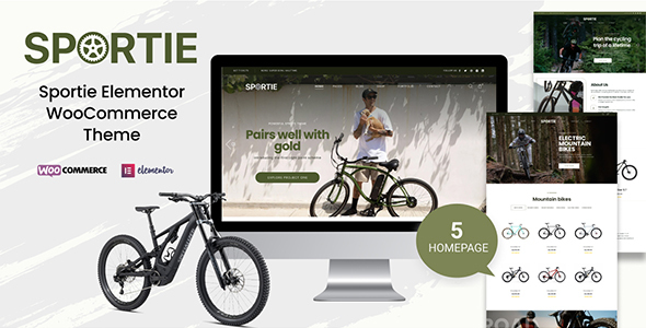 Sportie – Elementor WooCommerce Theme