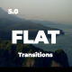 Minimal and Smooth Flat Transitions - VideoHive Item for Sale