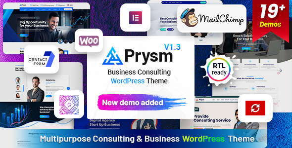 Prysm – Consulting Business WordPress