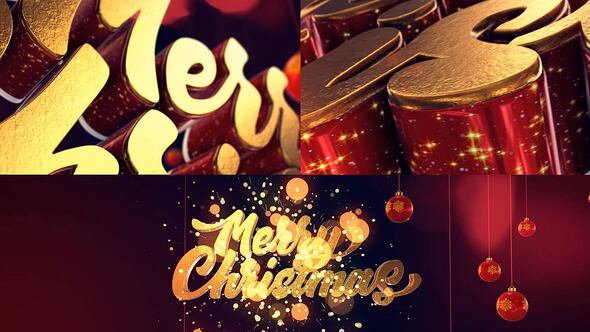 Christmas Logo Intro 2 Logo Stings template preview