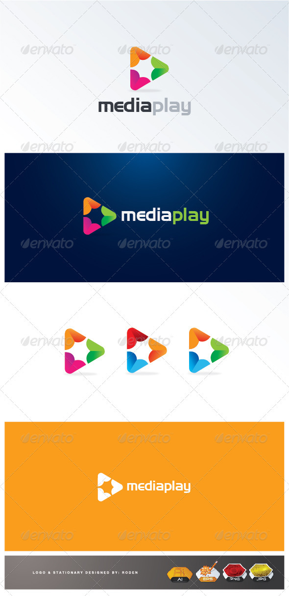 Play Logo - Logo Templates