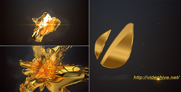 3D Gold Logo