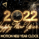 Glamorous New Year Countdown Clock 2022 V1 - VideoHive Item for Sale