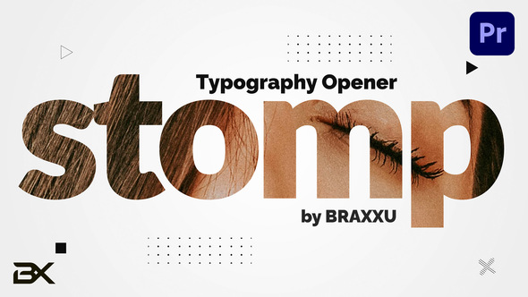 Typography Opener - Dynamic Stomp Intro