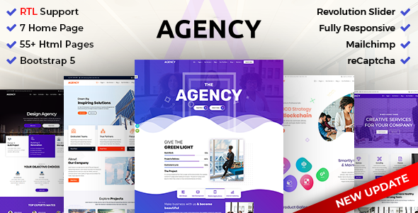 Excellent Agency | Creative Multipurpose HTML with RTL Ready