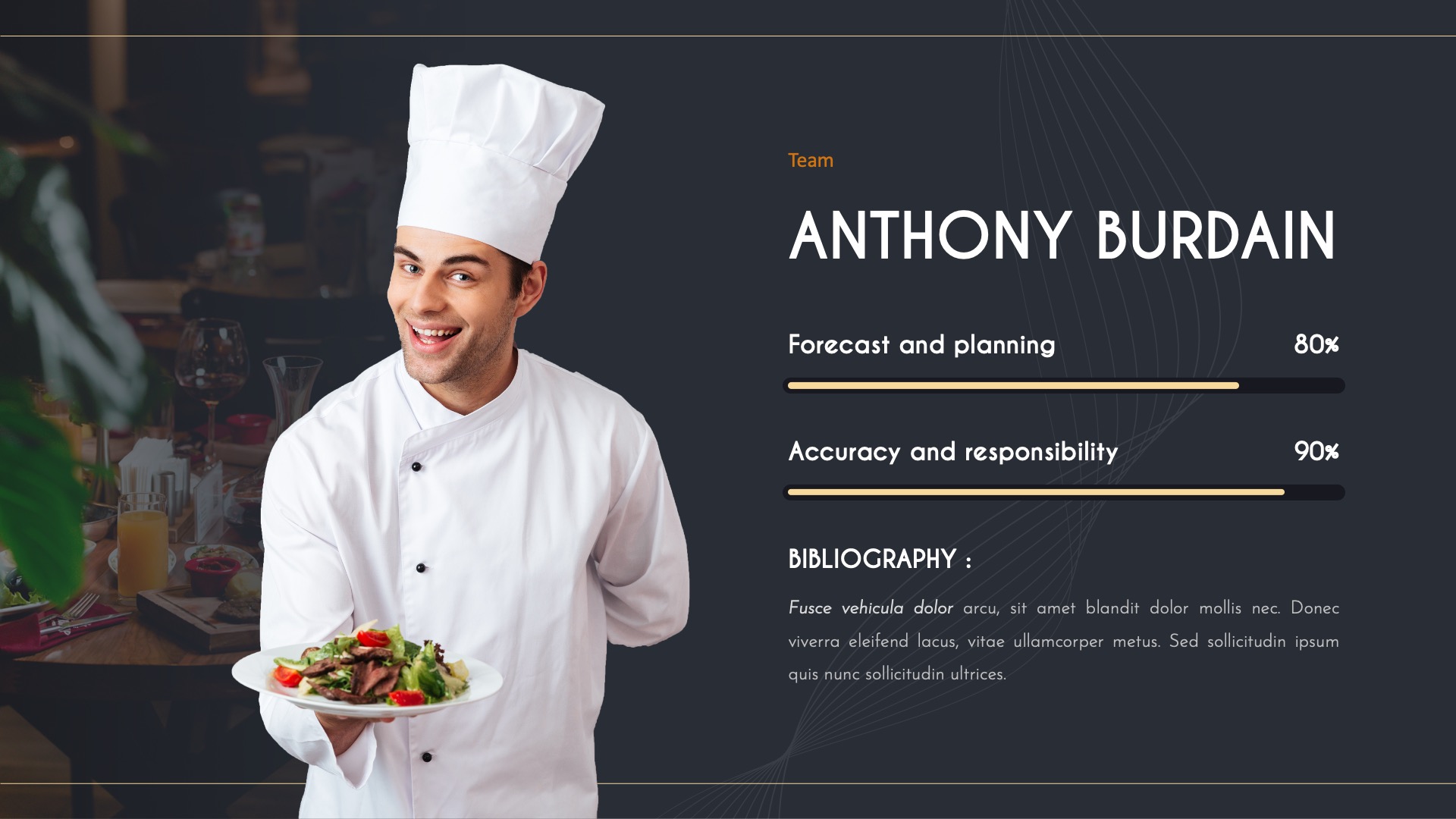 CAVIAR - Catering & Food Powerpoint Template V2.0, Presentation Templates