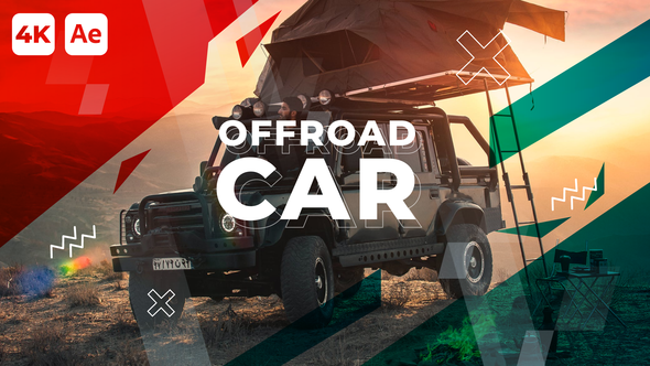 Offroad Car Slideshow | After Effects
